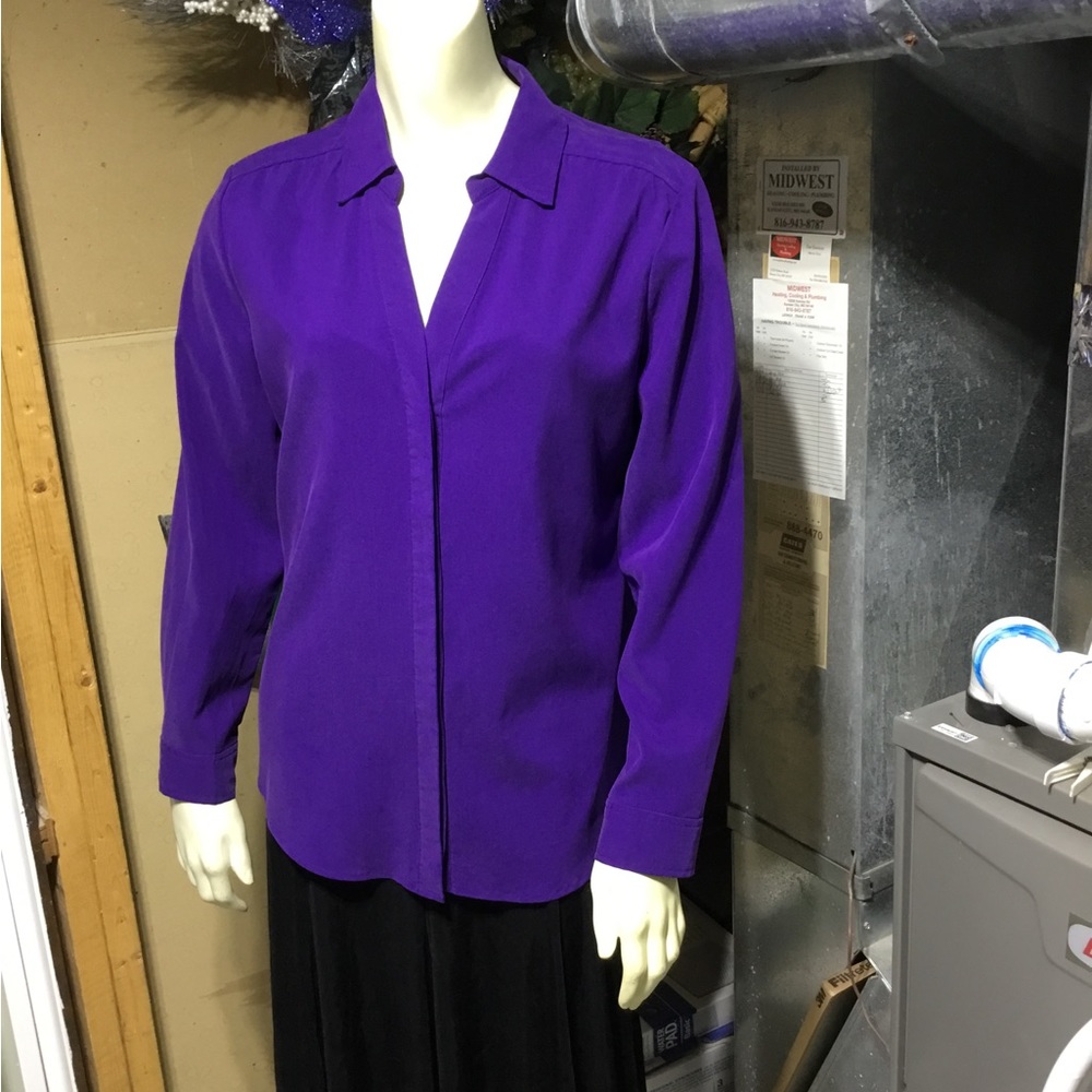 Chico’s Purple Top